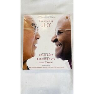 The Book of Joy Audiobook CD Dalai Lama Desmond Tutu Unabridged 8 Discs